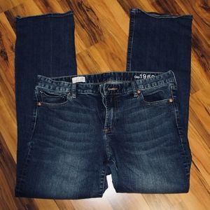 Gap Perfect Boot Jeans- Size 32 Regular; EUC!!